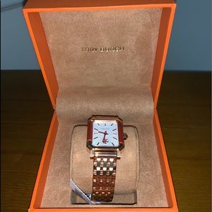 Tory Burch Rose Gold Robinson Watch